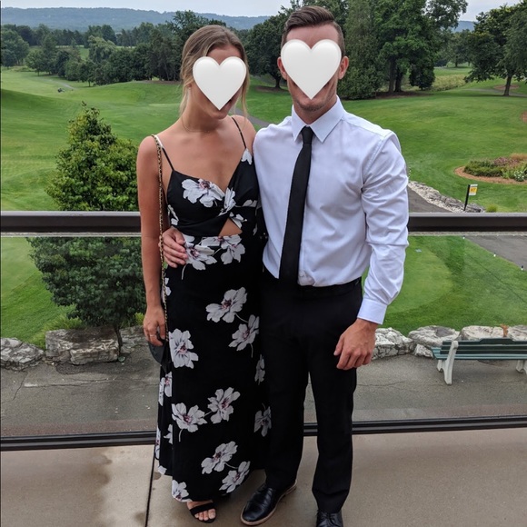 Mendocino Long Floral Dress - Picture 1 of 2